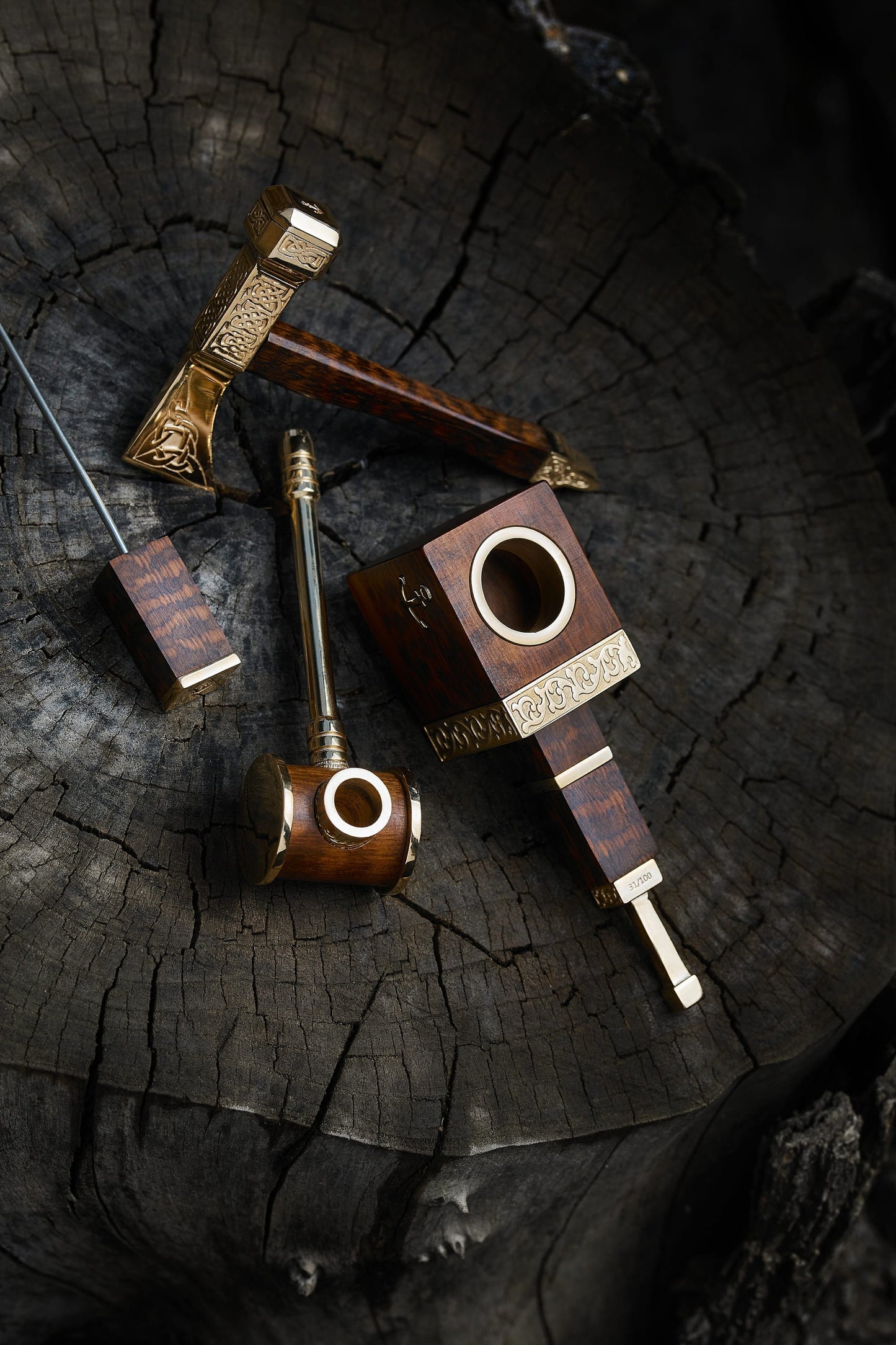 Axe Snakewood Pipe